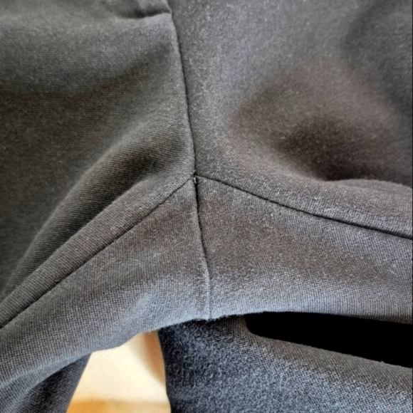 Theory Black Cotton Stretch Slim Trousers - Size 10 - Picture 12 of 16